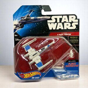 Hot Wheels Star Wars Resistance X-Wing Fighter Die-Cast W/ Flight Navigator